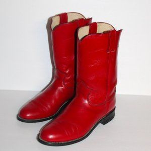 Justin red boots